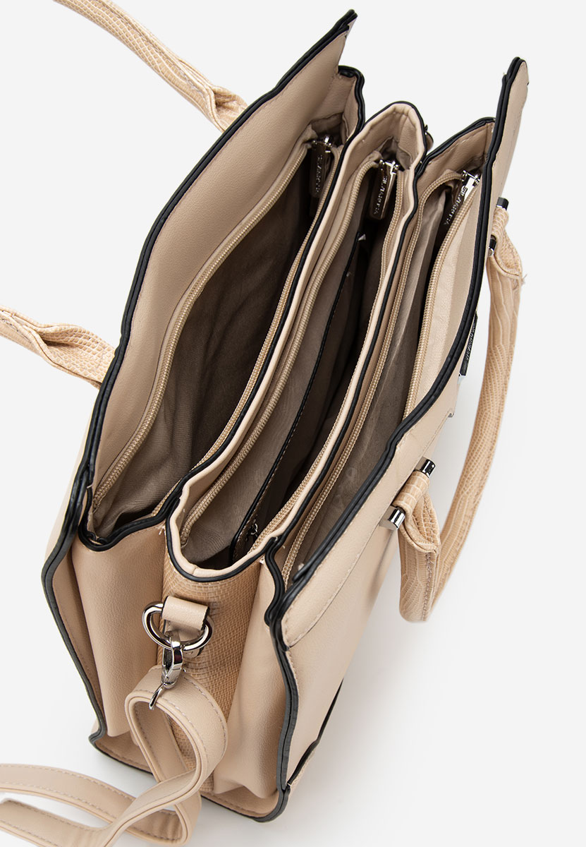 Ръчна чанта Silvia Rosa 6926 бежова