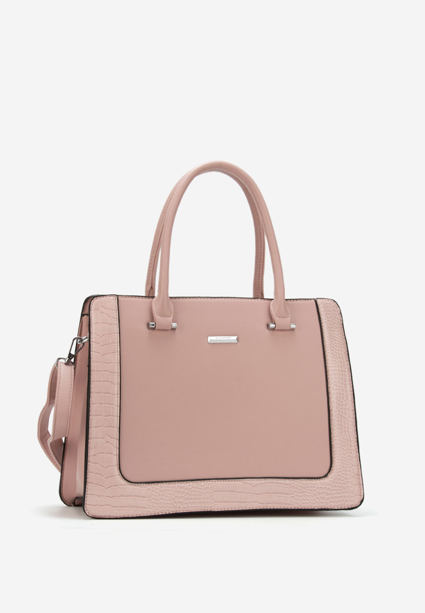 Дамски офис чанта Silvia Rosa 8045 розова