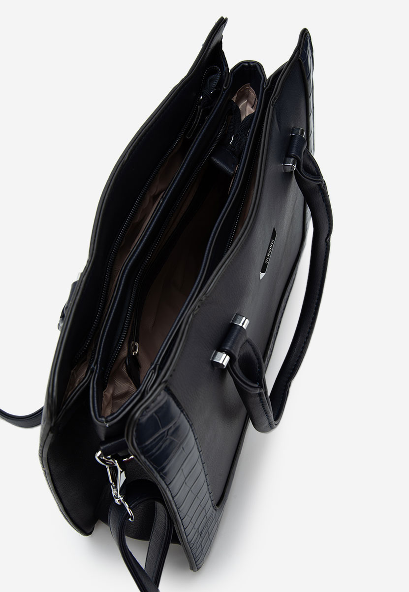 Дамски офис чанта Silvia Rosa 8045 военно синя