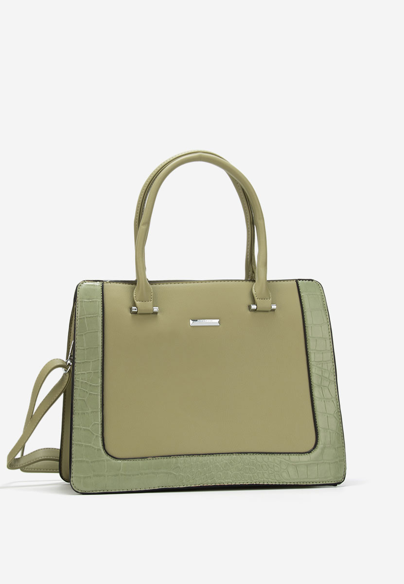 Дамски офис чанта Silvia Rosa 8045 зелена