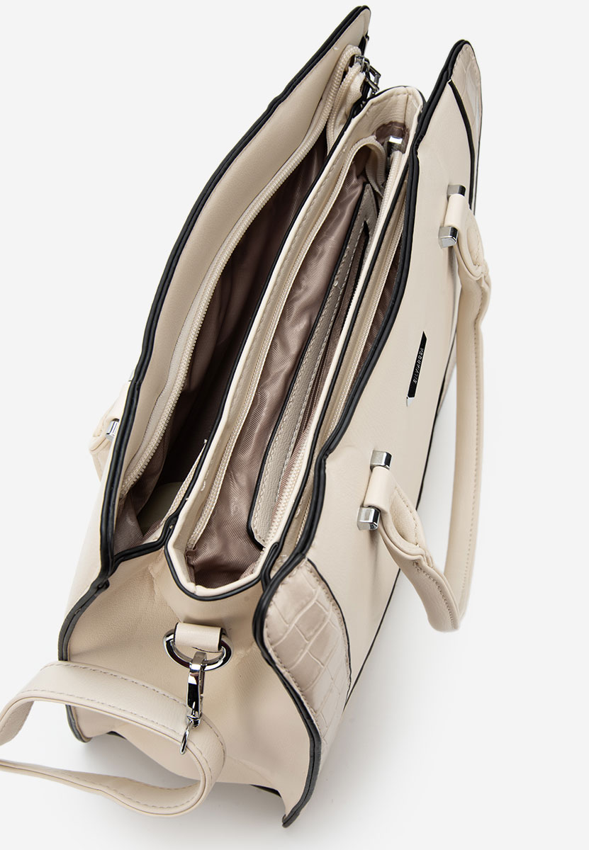 Дамски офис чанта Silvia Rosa 8045 сива