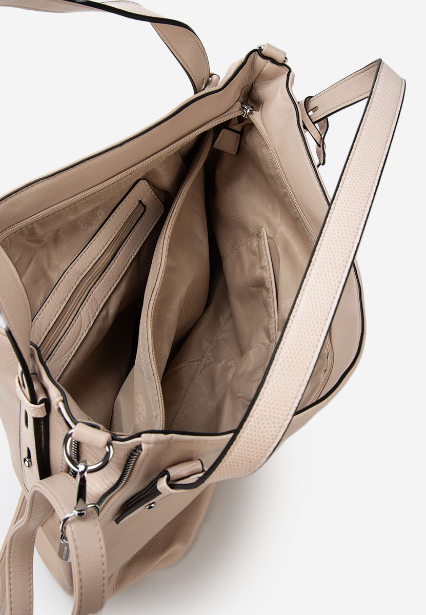 Ръчна чанта Silvia Rosa 8256 V2 бежова