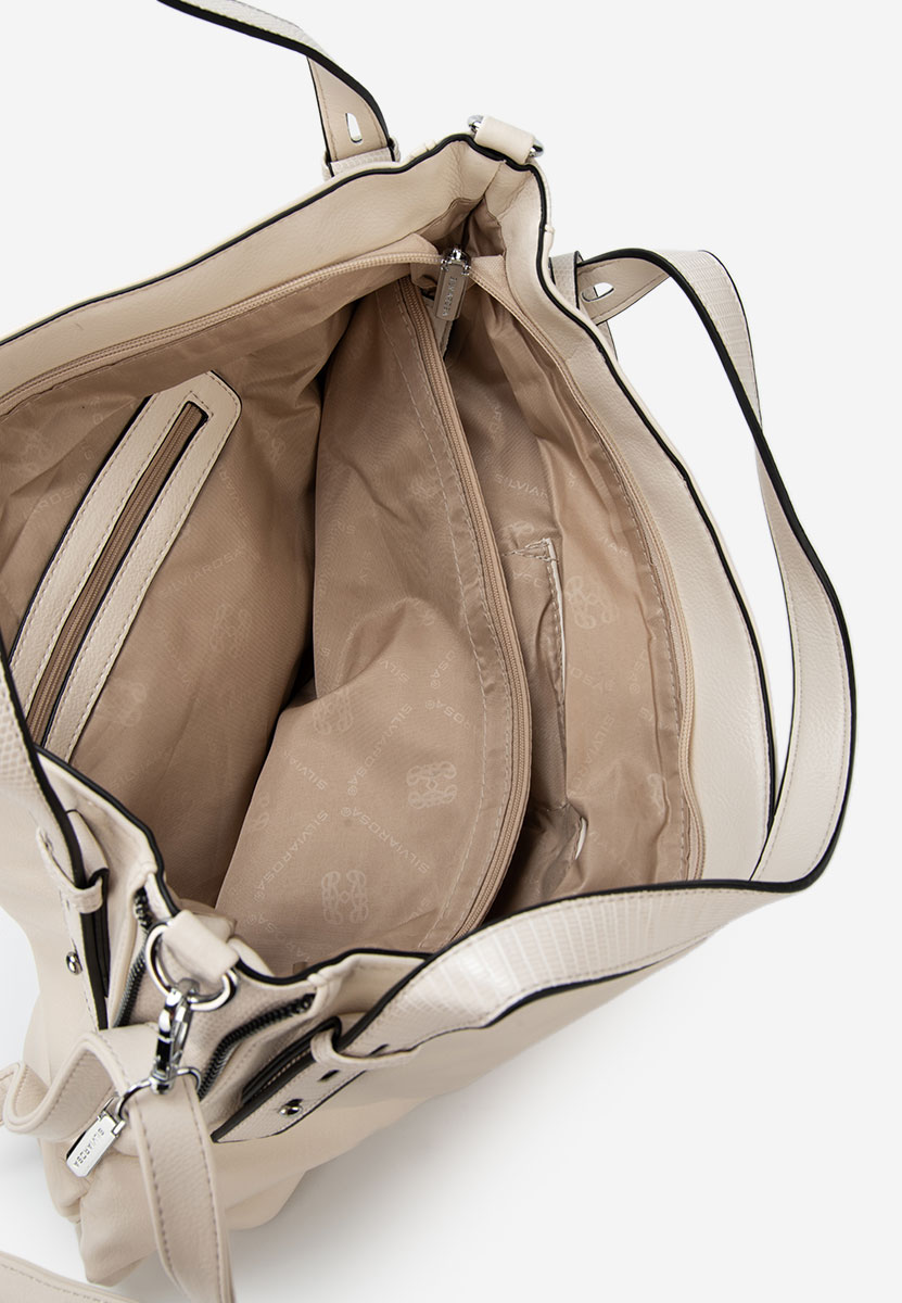 Ръчна чанта Silvia Rosa 8256 бежова