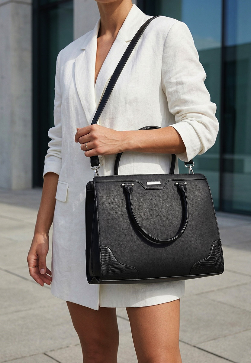 Ръчна чанта Silvia Rosa 6926 черна