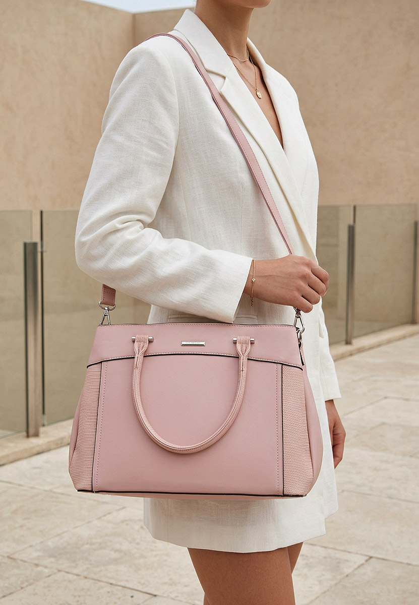 Ръчна чанта Silvia Rosa 6937 розова