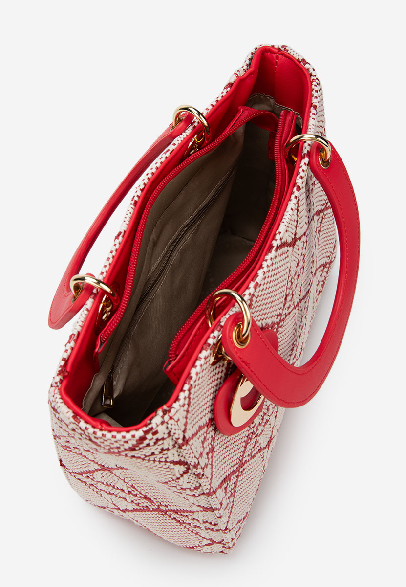 Ръчна чанта Nanaria червена