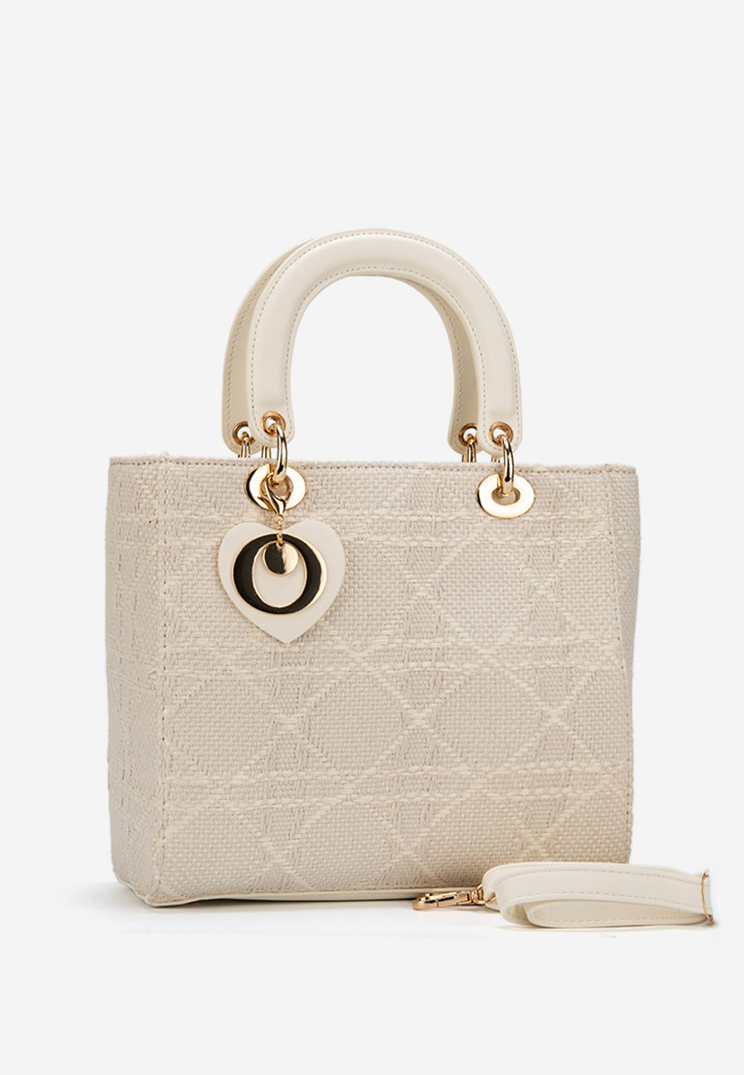 Ръчна чанта Nanaria Бяла