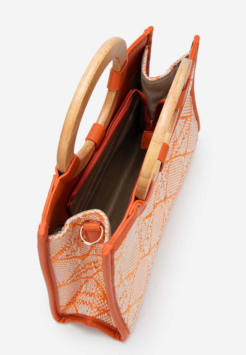 Ръчна чанта Margaretta портокал