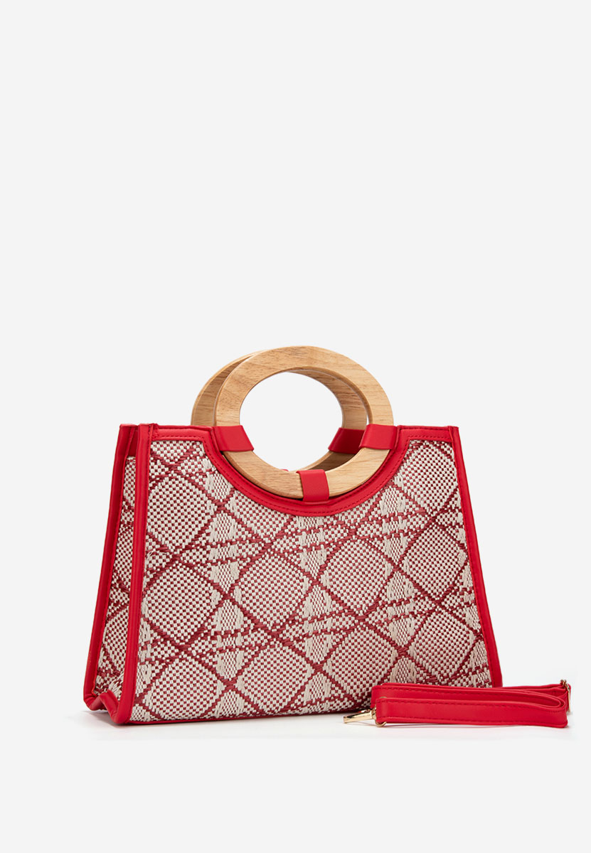 Ръчна чанта Margaretta червена