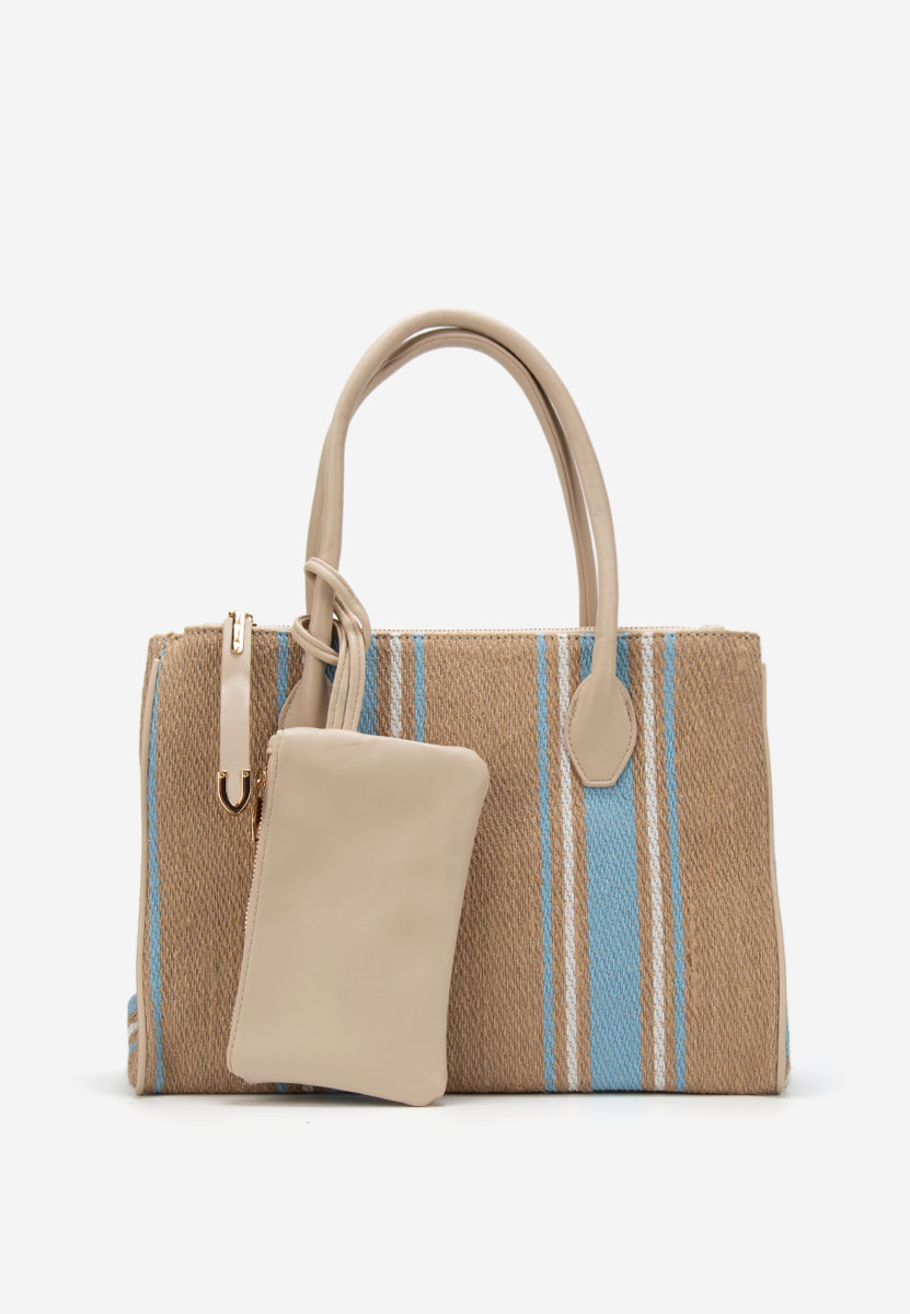 Ръчна чанта Soliena бежова