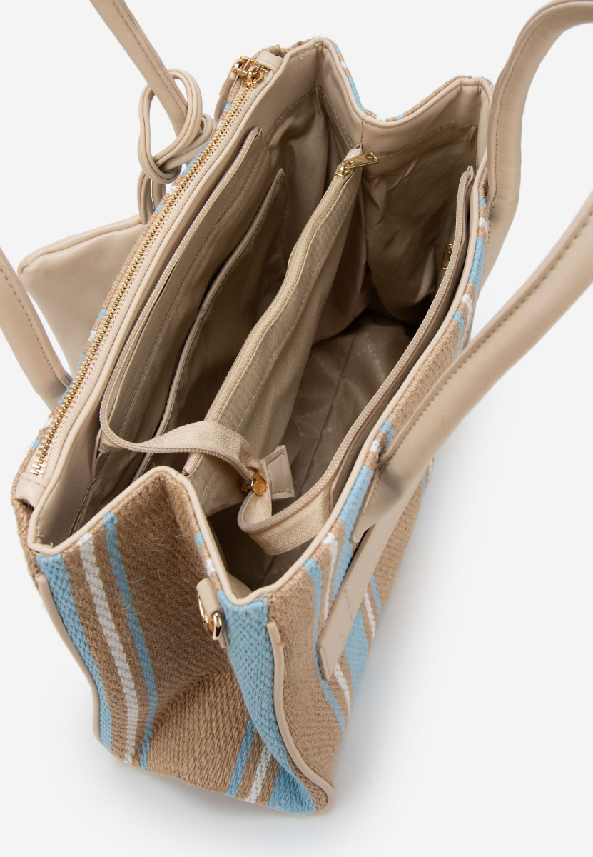 Ръчна чанта Soliena бежова