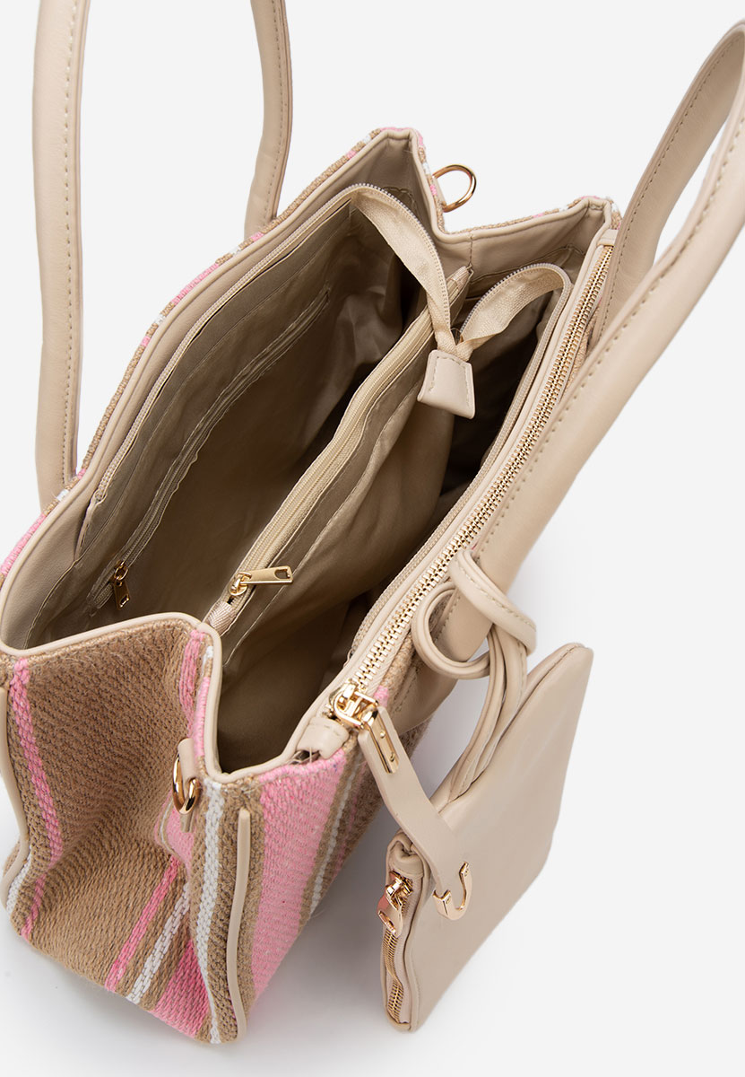 Ръчна чанта Soliena V2 бежова