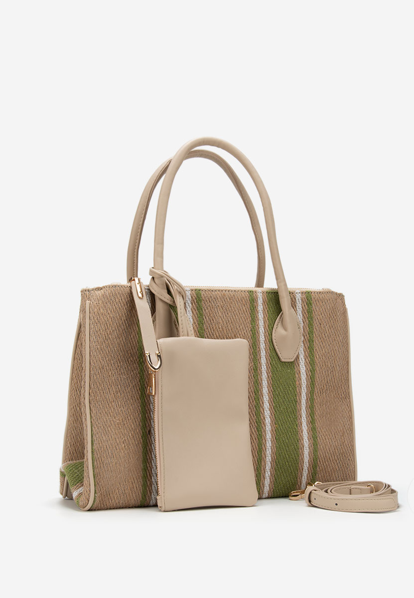 Ръчна чанта Soliena V3 бежова