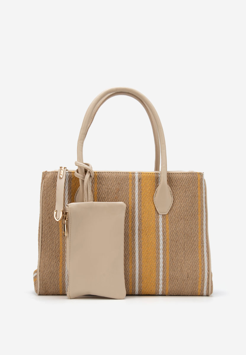 Ръчна чанта Soliena V5 бежова