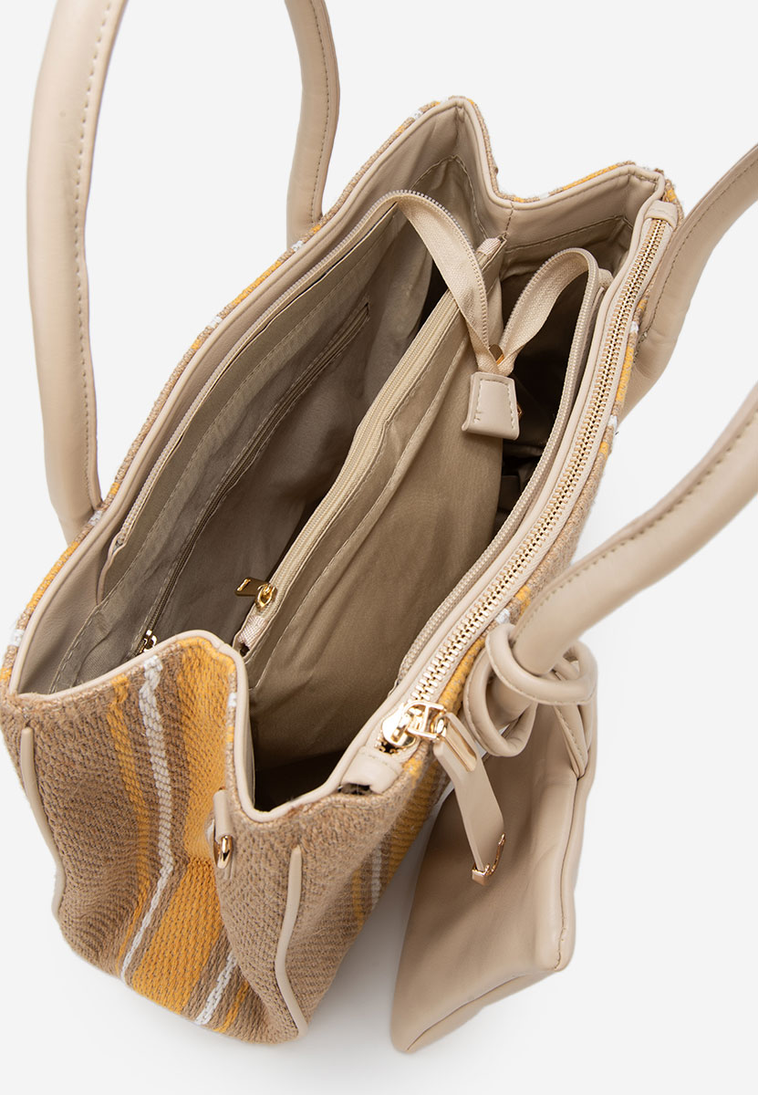 Ръчна чанта Soliena V5 бежова