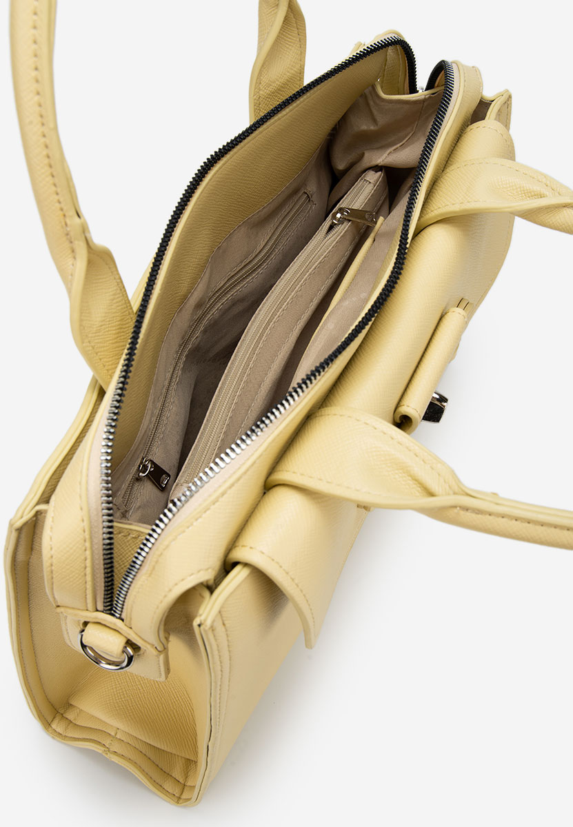 Ръчна чанта Ofalia жълтаa