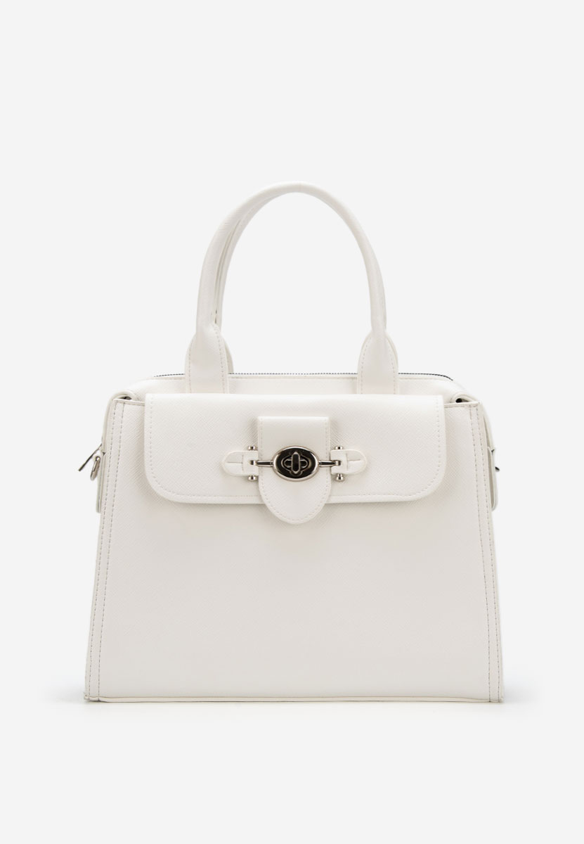 Ръчна чанта Ofalia Бяла