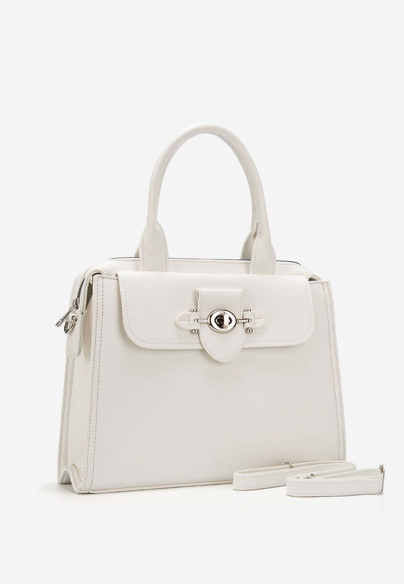 Ръчна чанта Ofalia Бяла