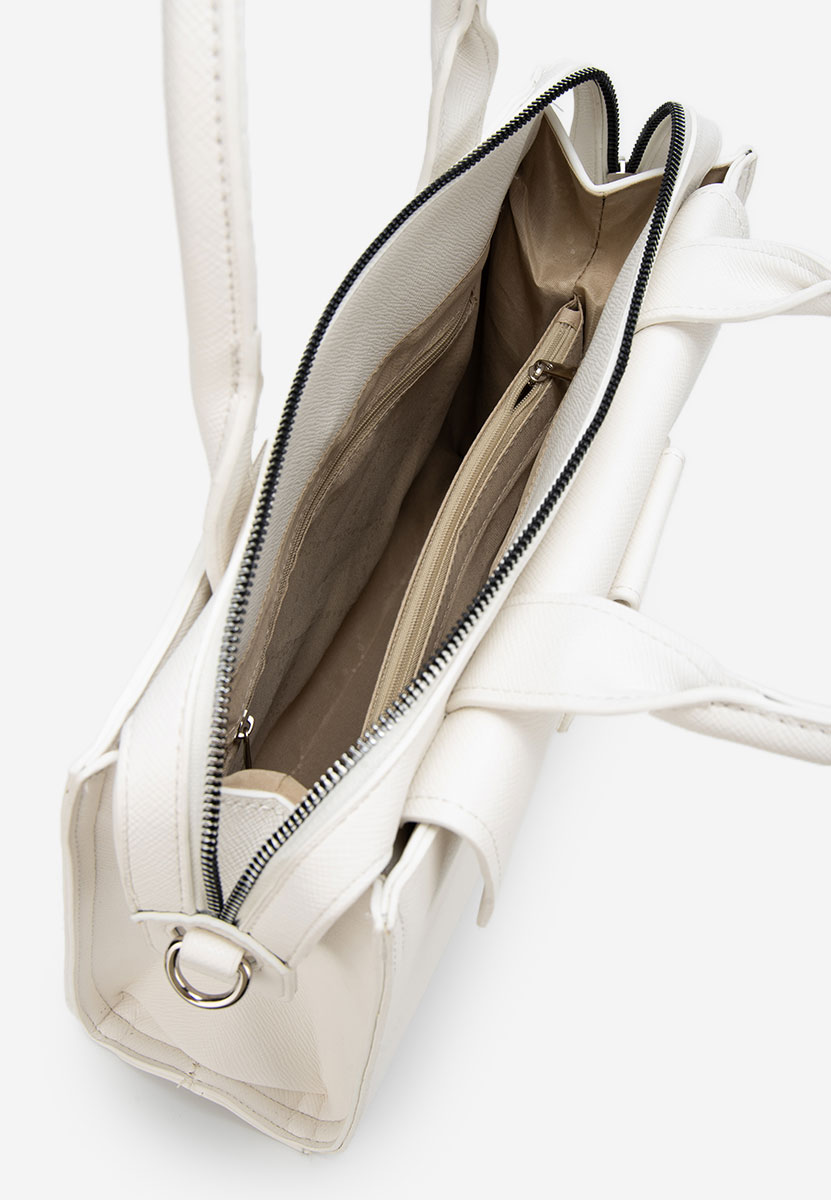 Ръчна чанта Ofalia Бяла