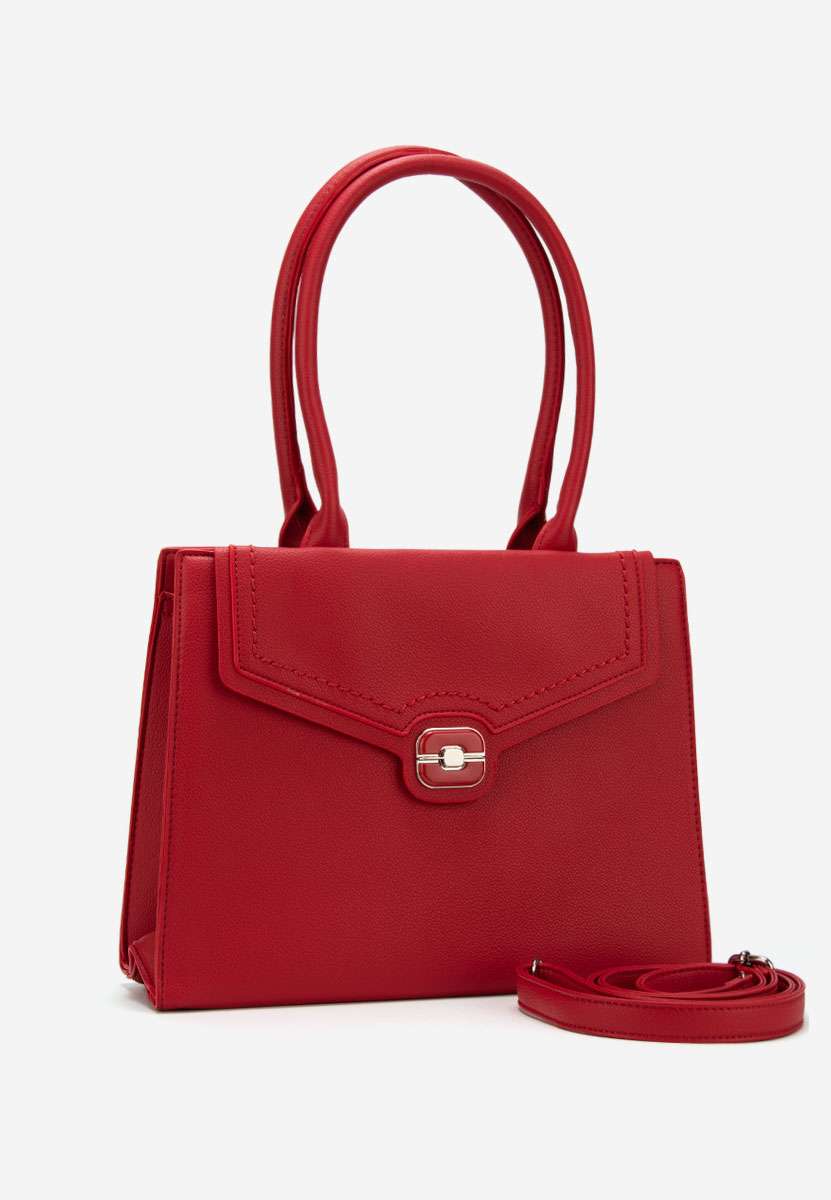 Ръчна чанта Ozania червена
