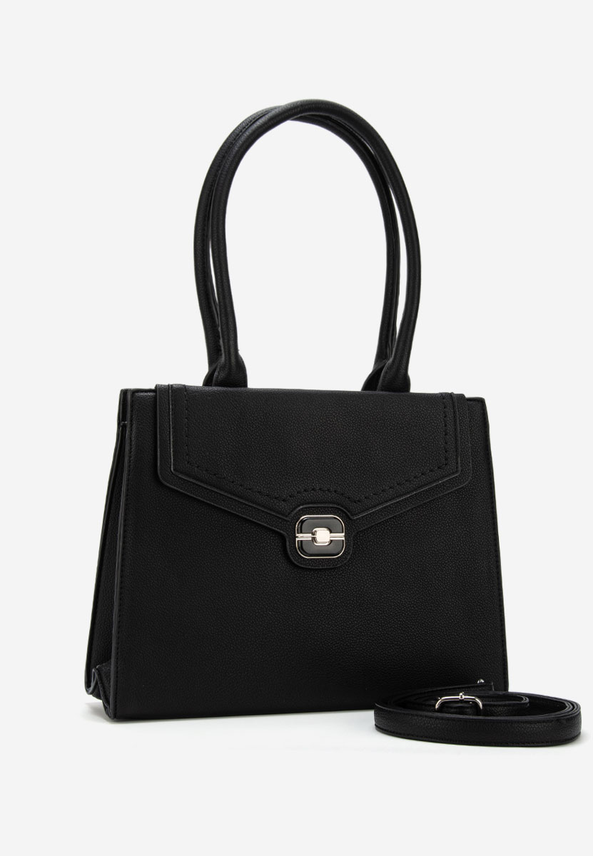 Ръчна чанта Ozania черна