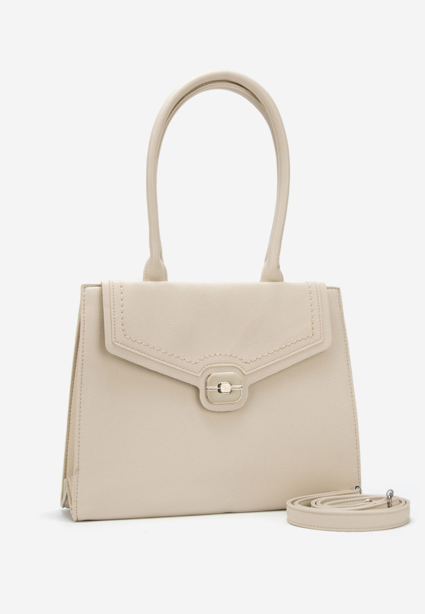 Ръчна чанта Ozania бежова