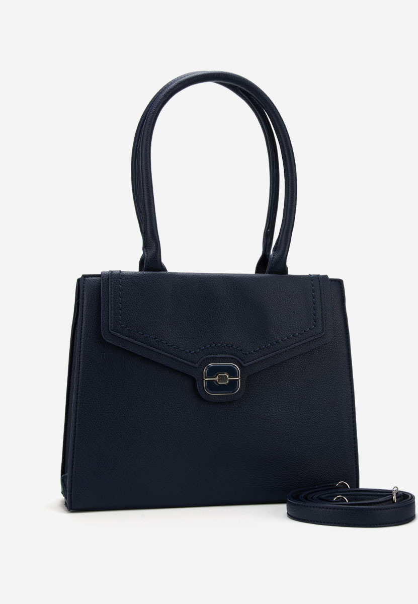 Ръчна чанта Ozania военно синя