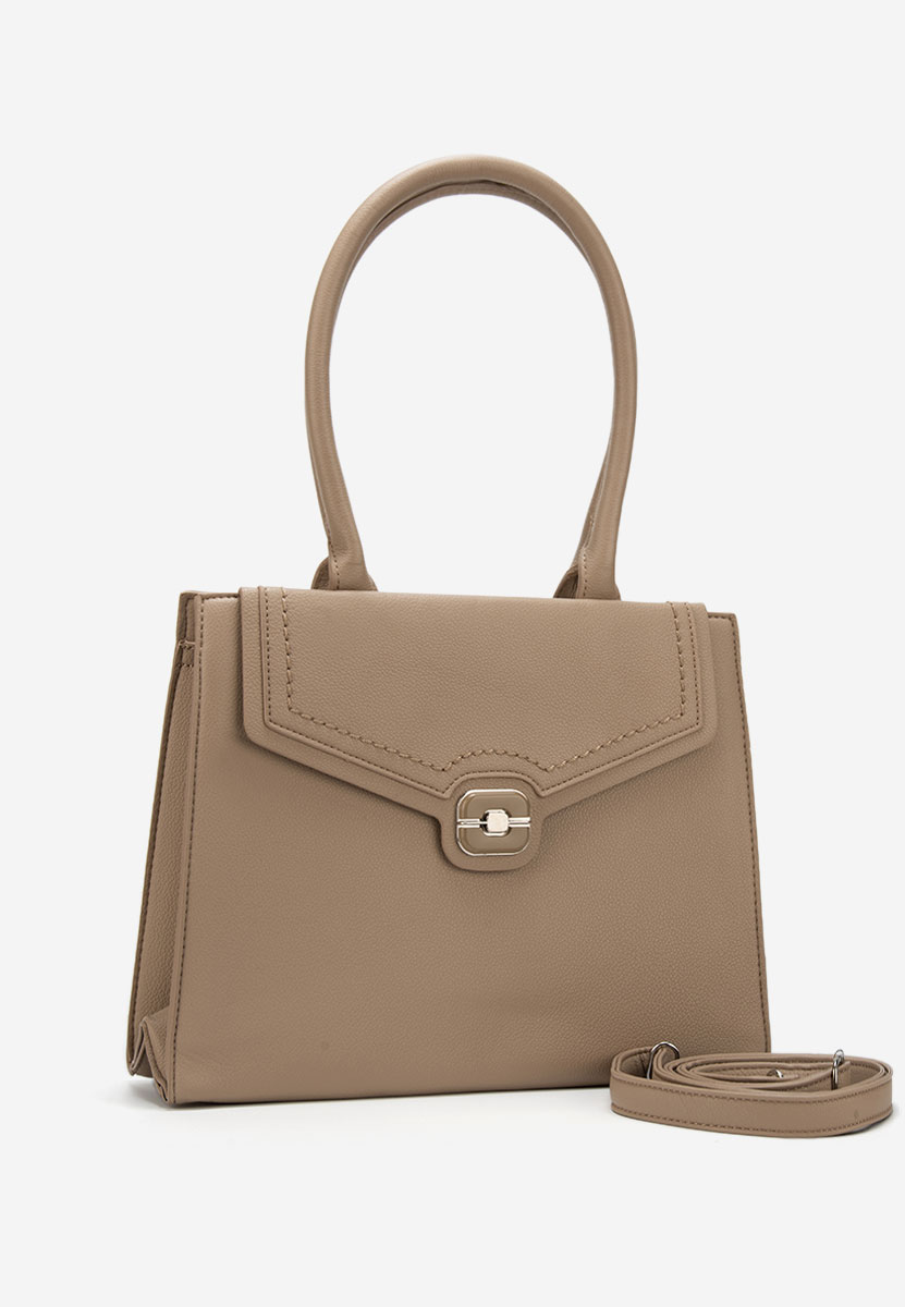 Ръчна чанта Ozania V2 бежова