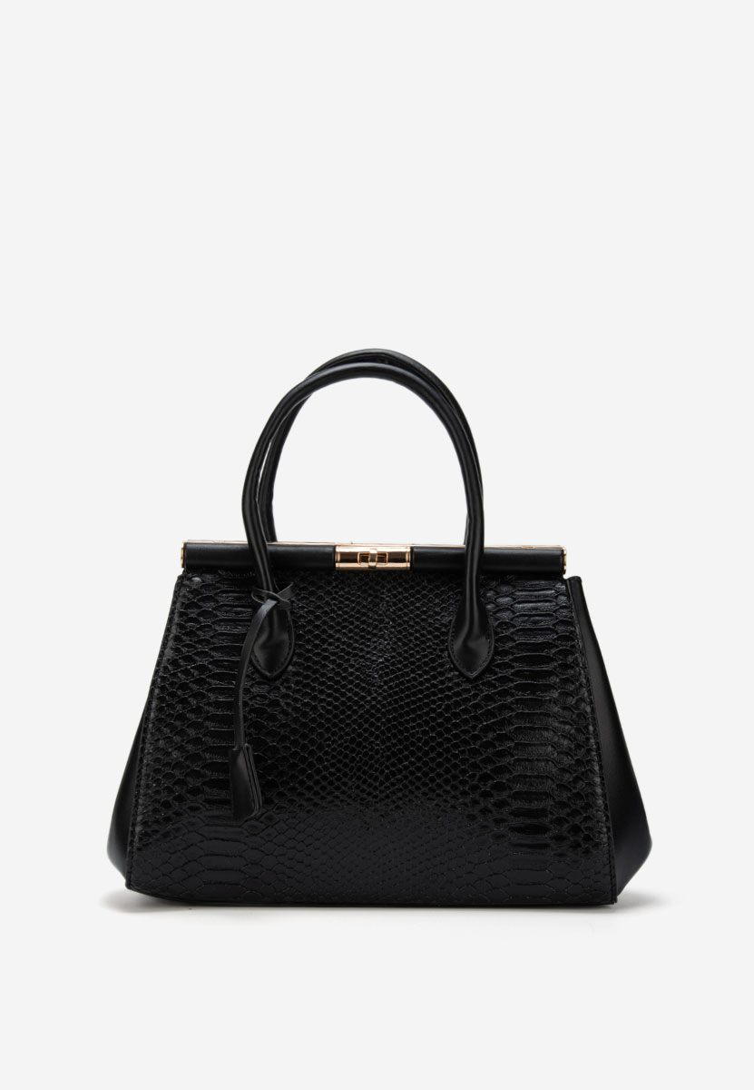 Дамски офис чанта Ozamia черна