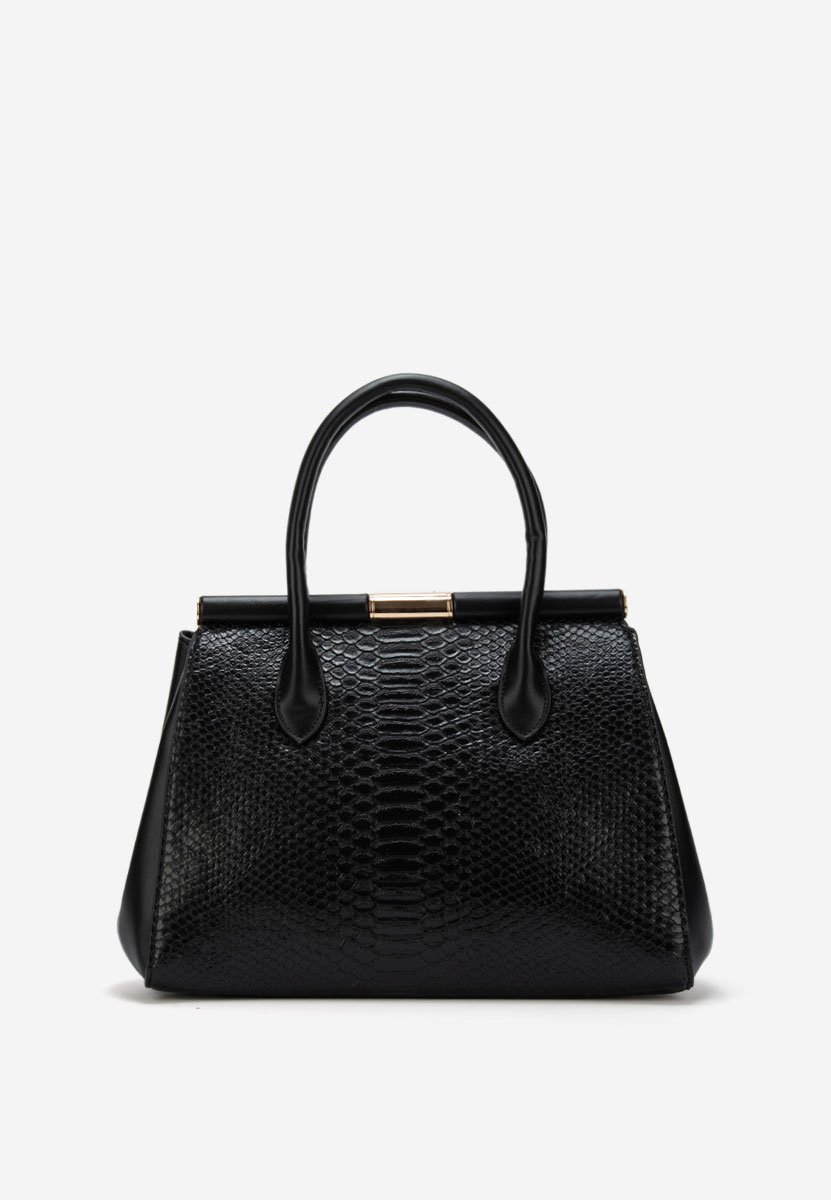 Дамски офис чанта Ozamia черна