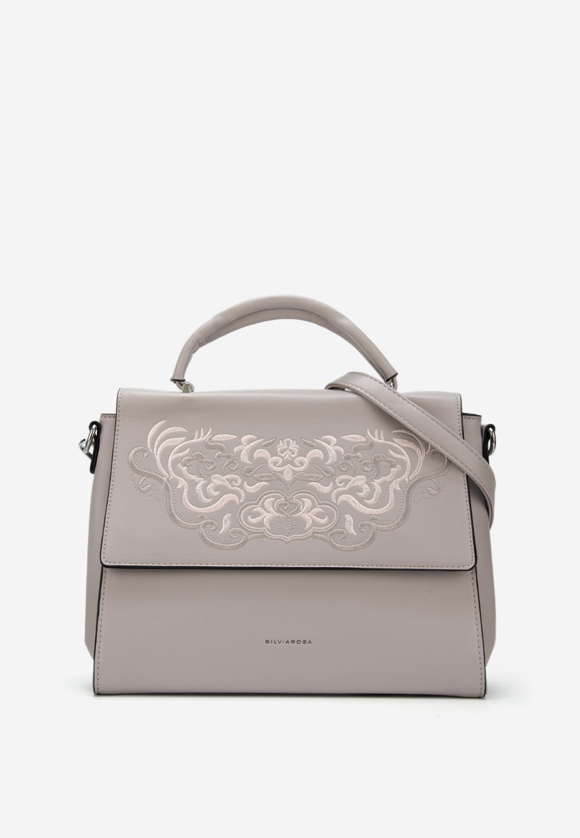 Ръчна чанта Silvia Rosa 5956 сива