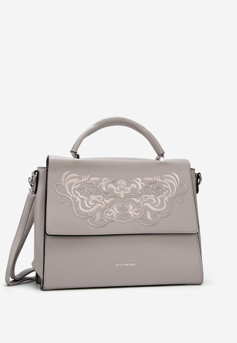 Ръчна чанта Silvia Rosa 5956 сива