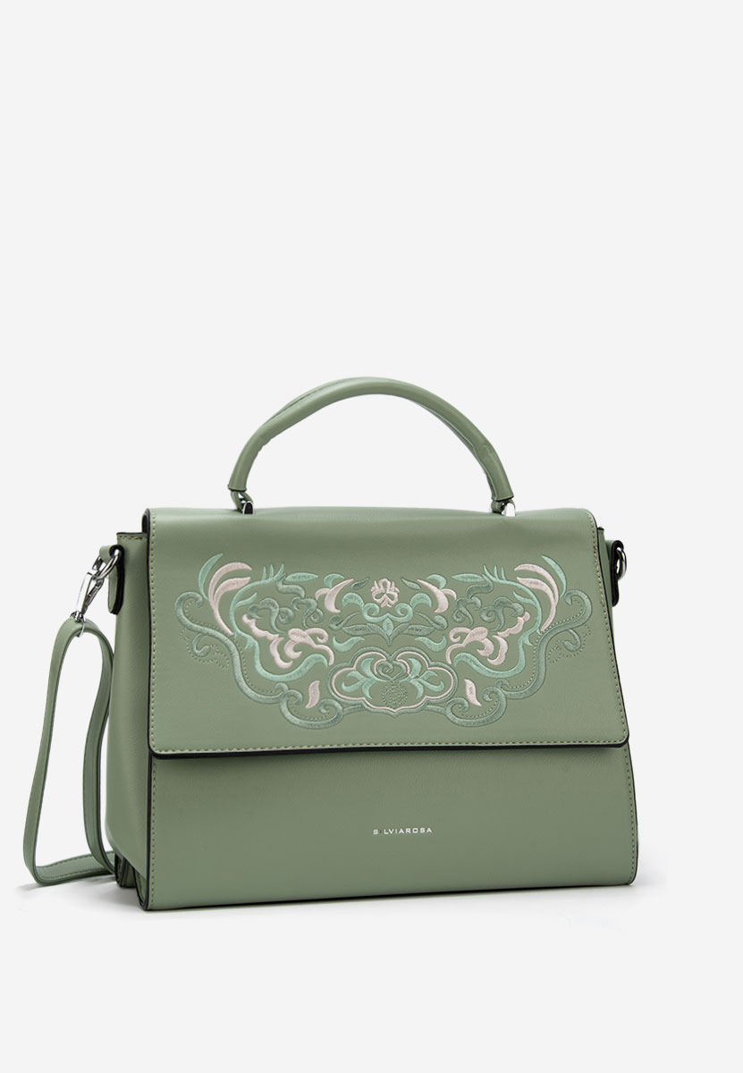 Ръчна чанта Silvia Rosa 5956 зелена