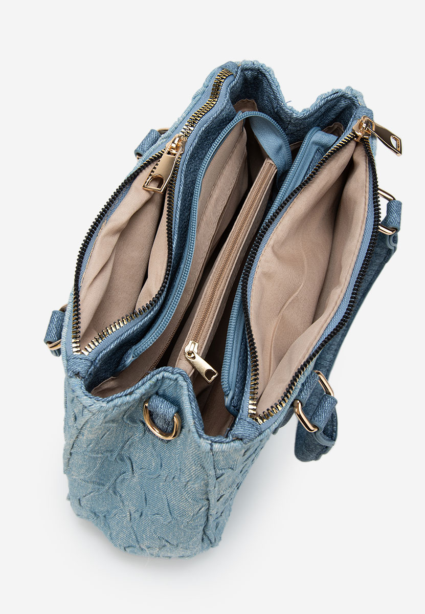 Ръчна чанта Karlasia деним