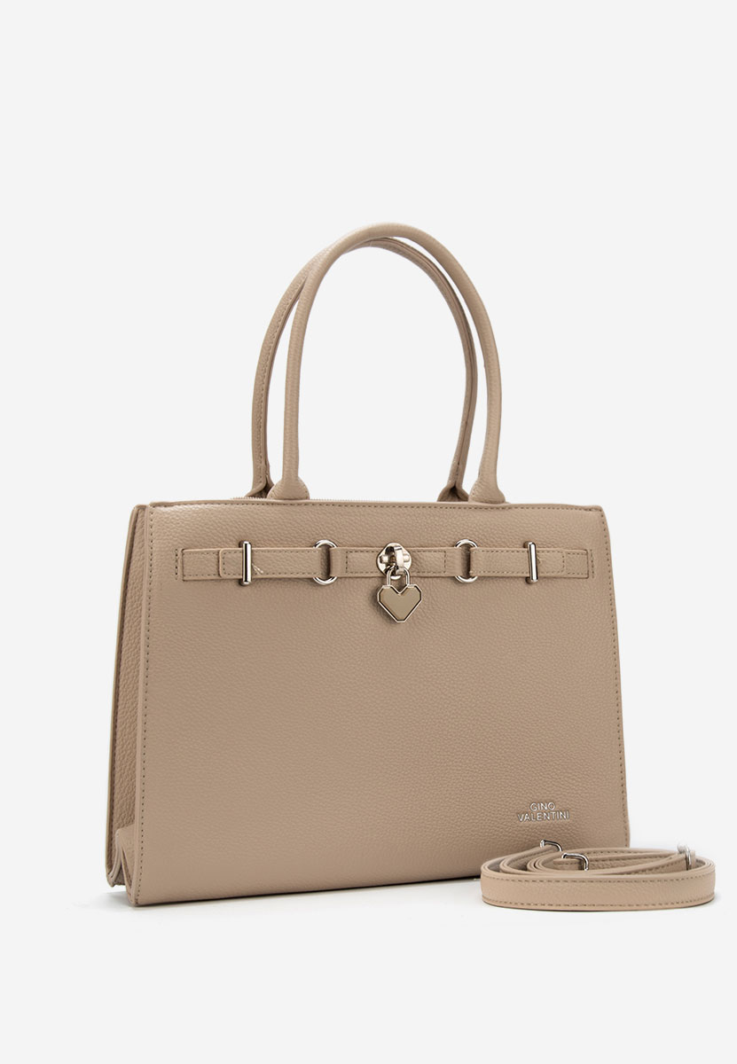 Дамски офис чанта Valiana V2 бежова
