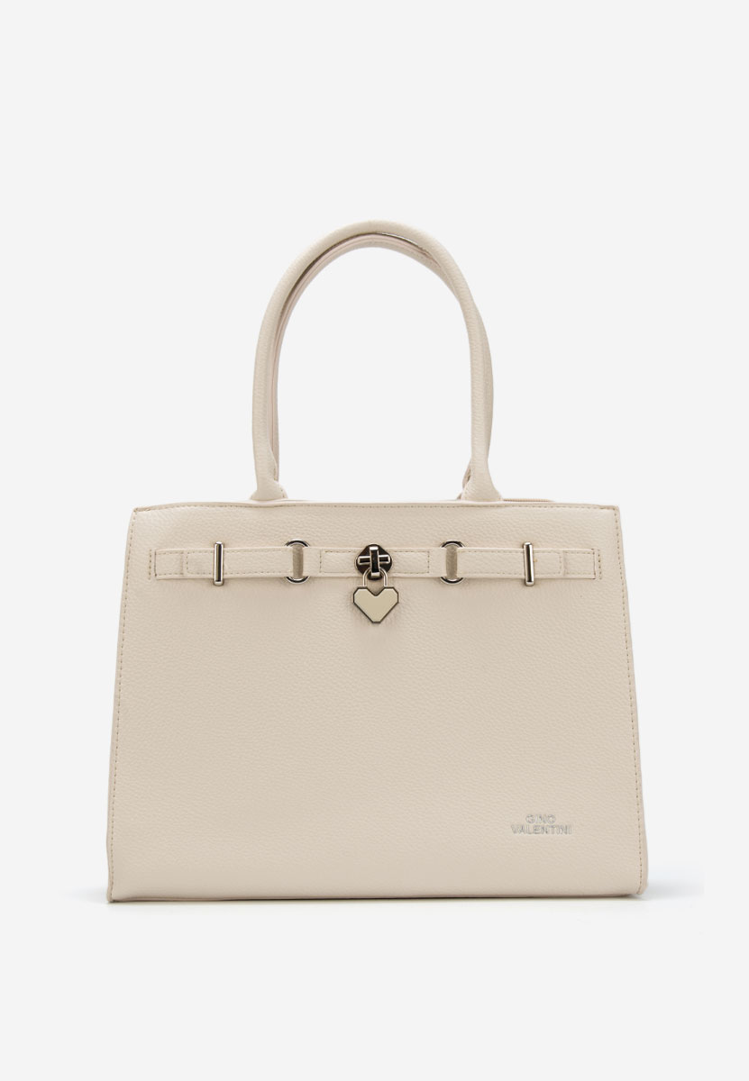 Дамски офис чанта Valiana бежова