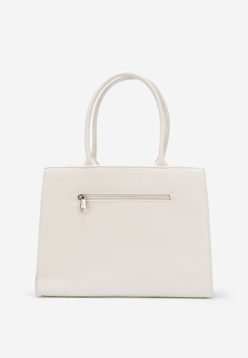 Дамски офис чанта Valiana Бяла