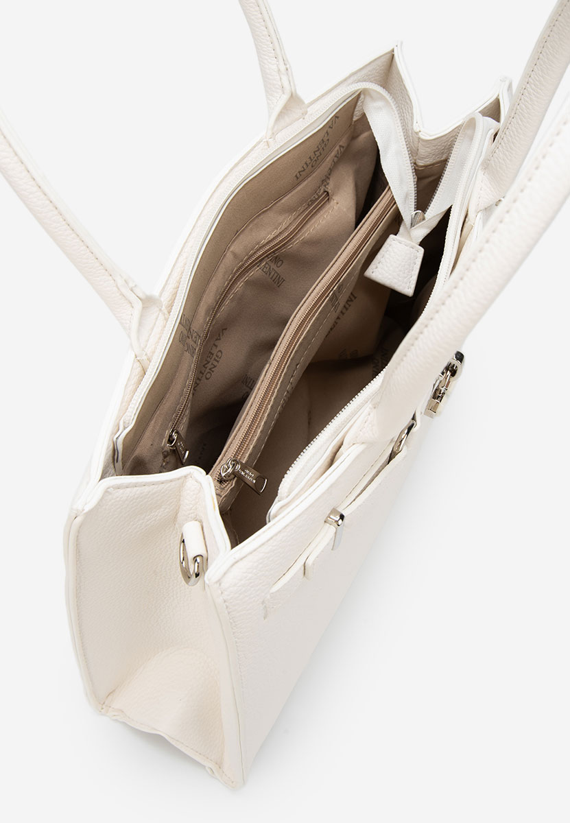 Дамски офис чанта Valiana Бяла