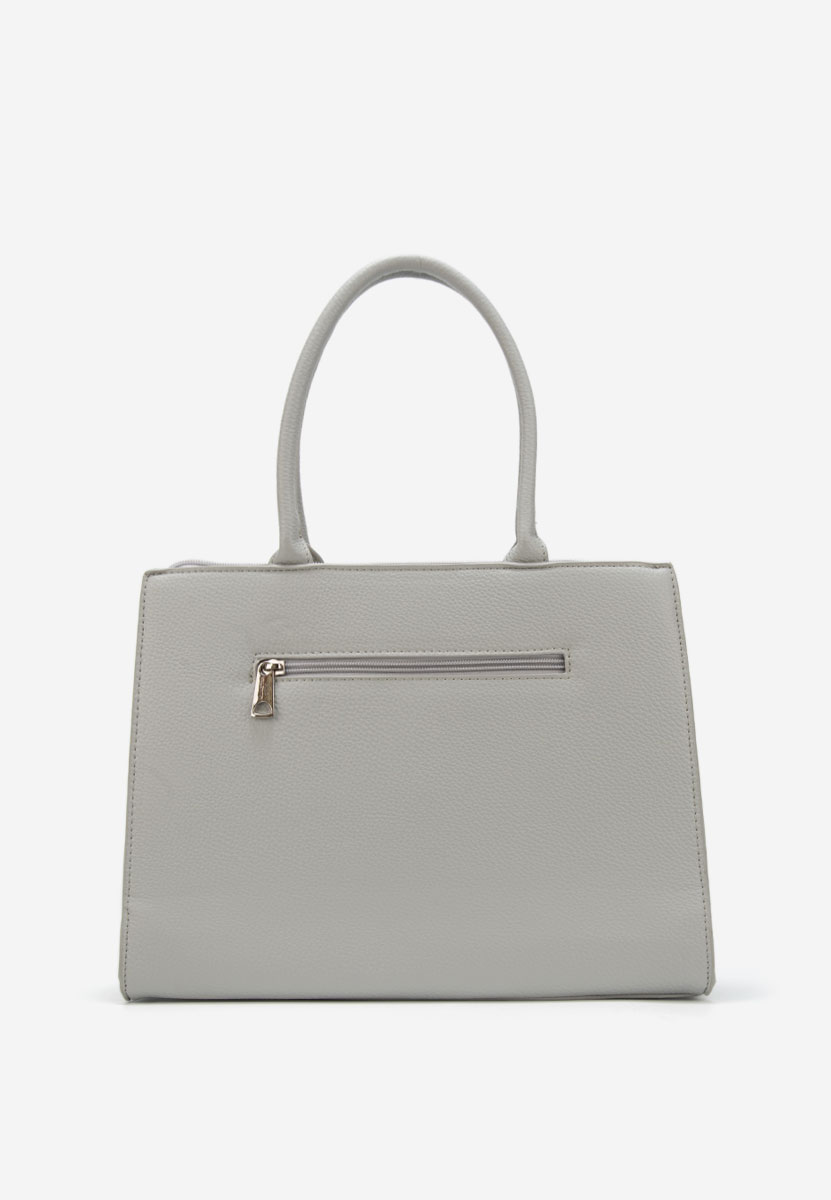 Дамски офис чанта Valiana сива