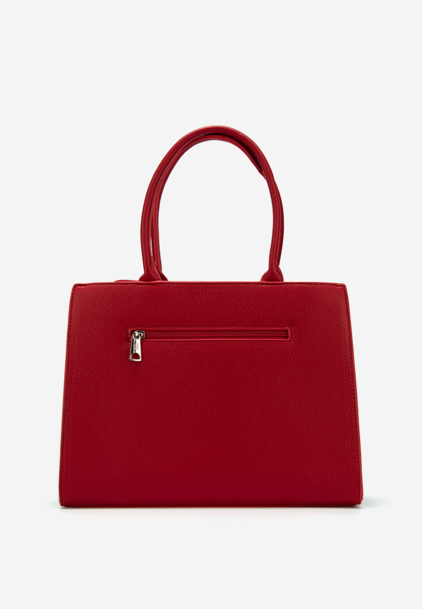 Дамски офис чанта Valiana червена