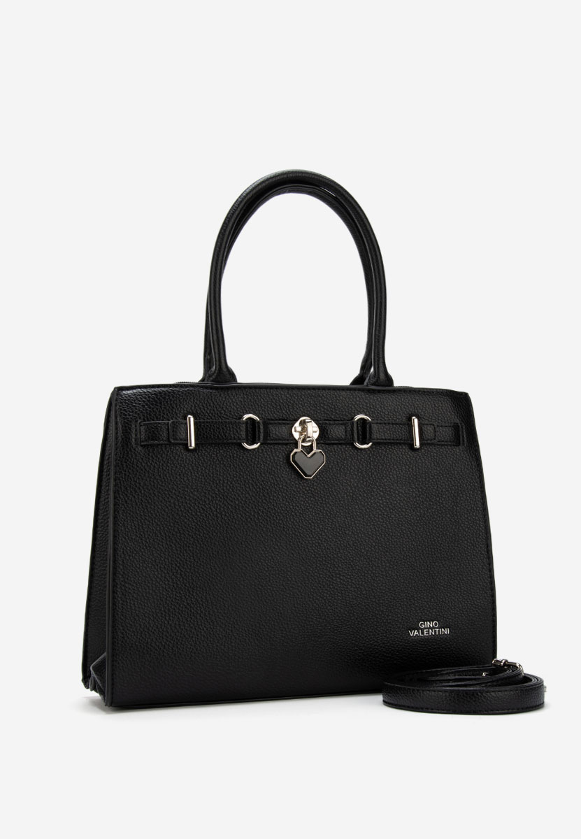 Дамски офис чанта Valiana черна