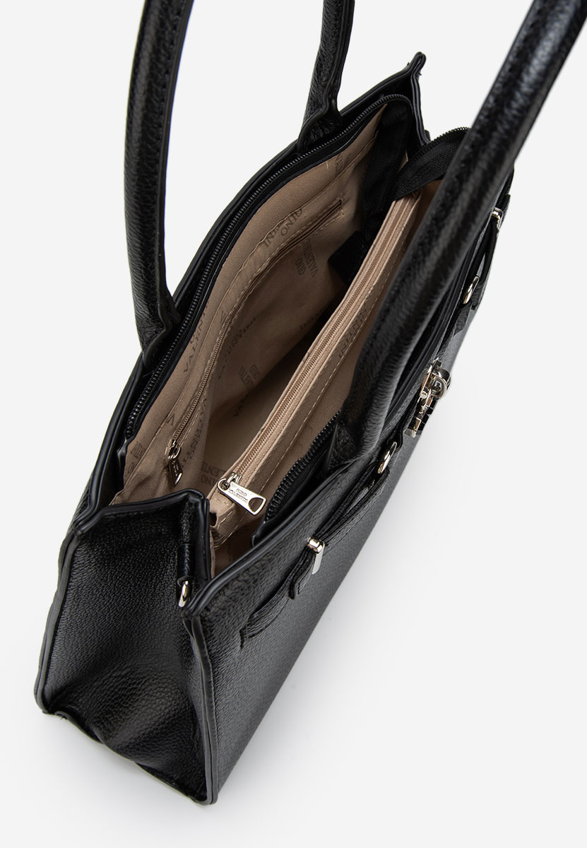 Дамски офис чанта Valiana черна