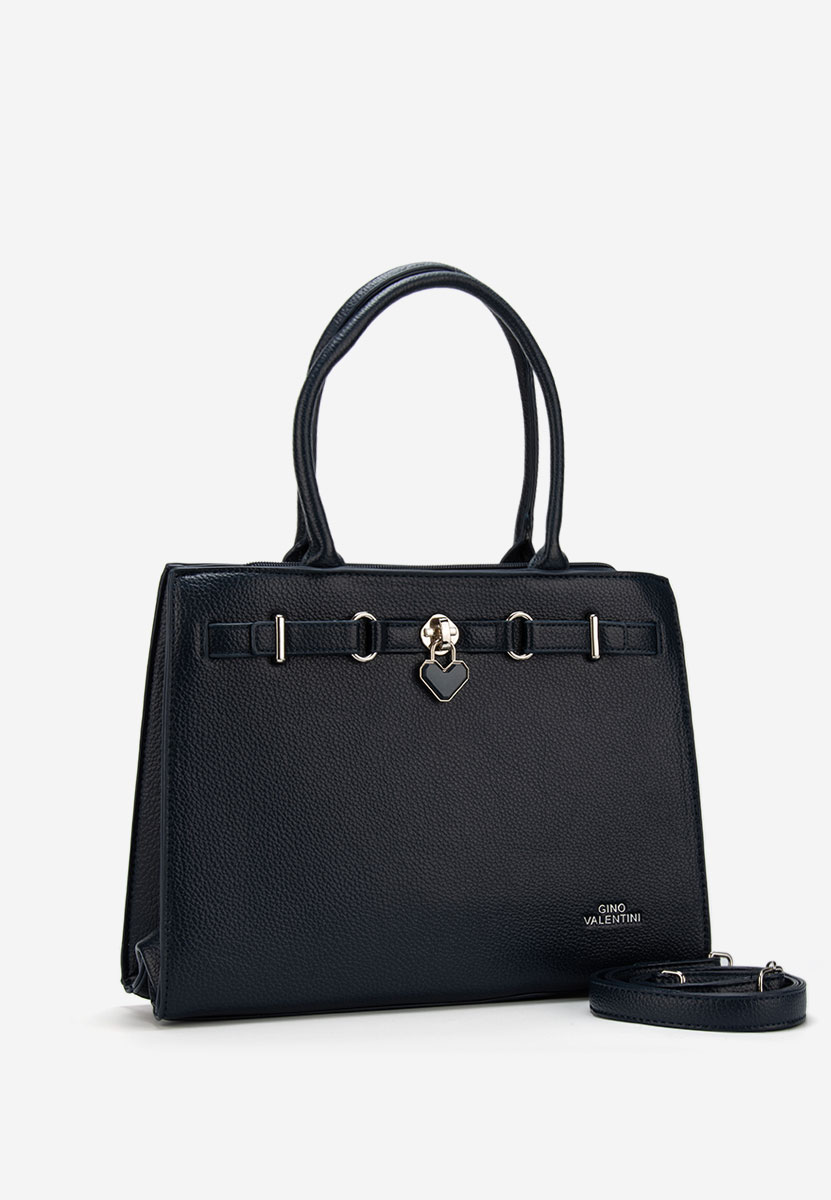 Дамски офис чанта Valiana военно синя