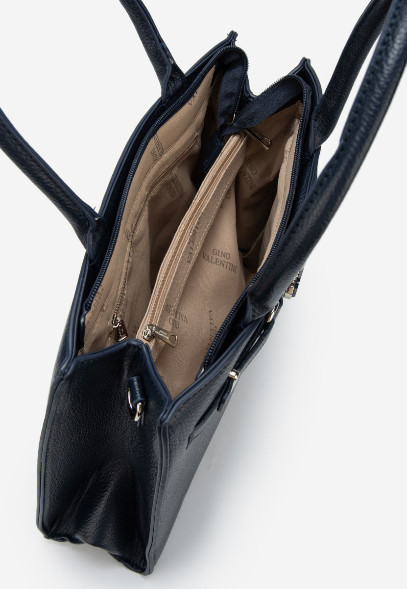 Дамски офис чанта Valiana военно синя