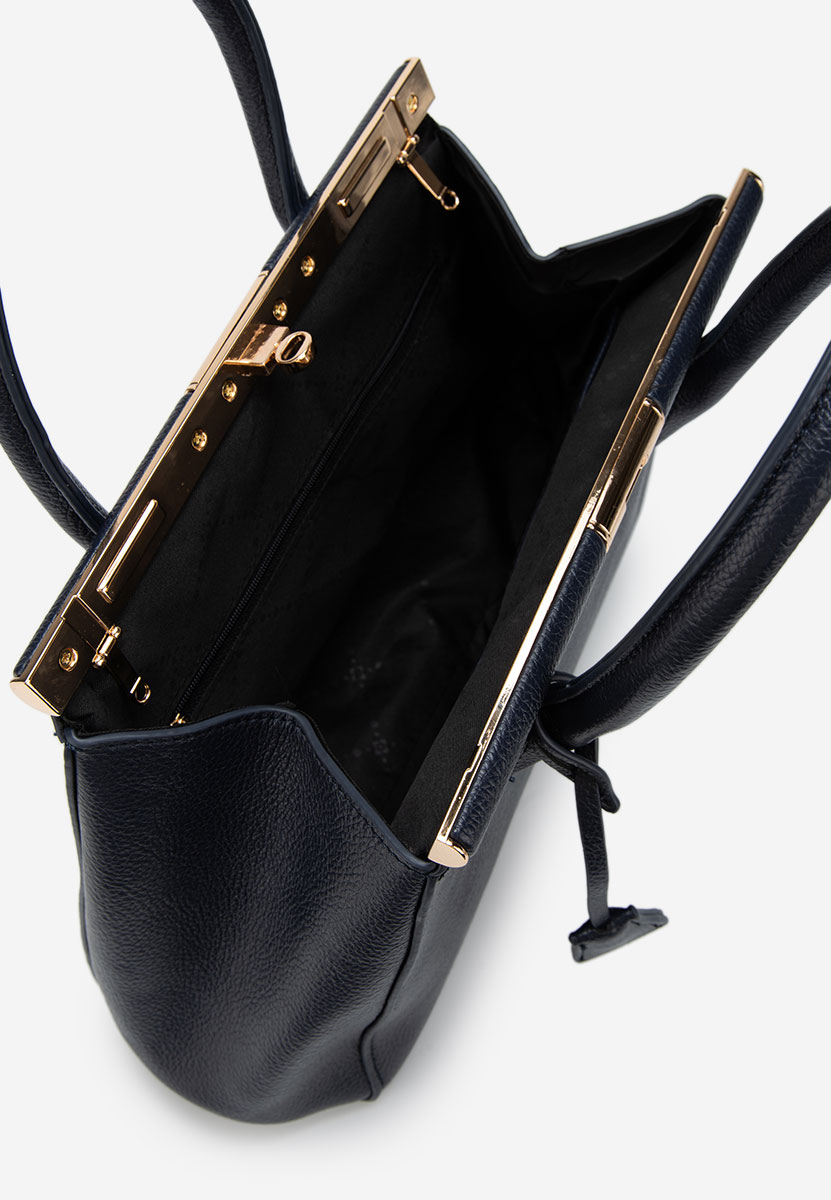 Дамски офис чанта Teolia военно синя