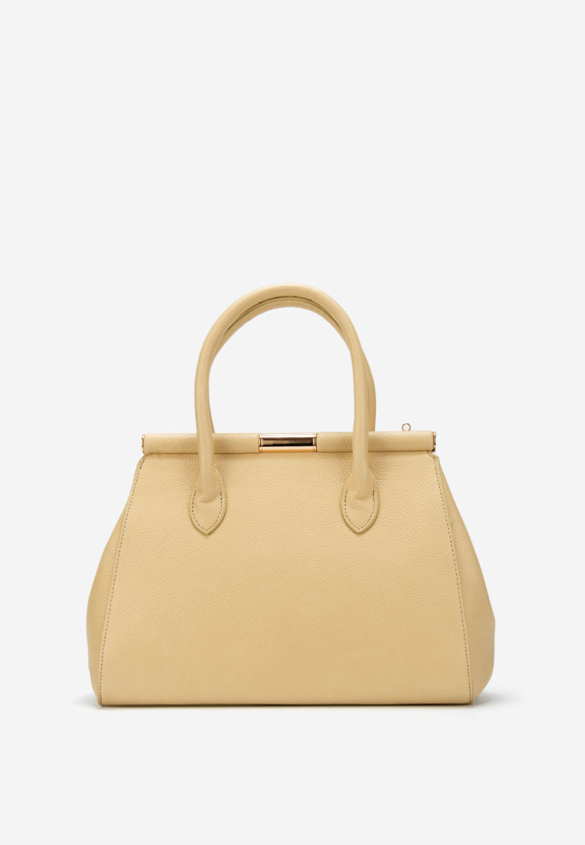 Дамски офис чанта Teolia жълта