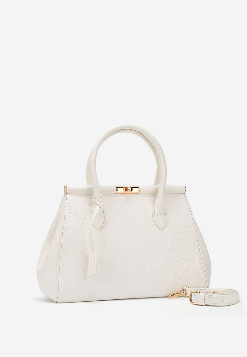 Дамски офис чанта Teolia Бяла