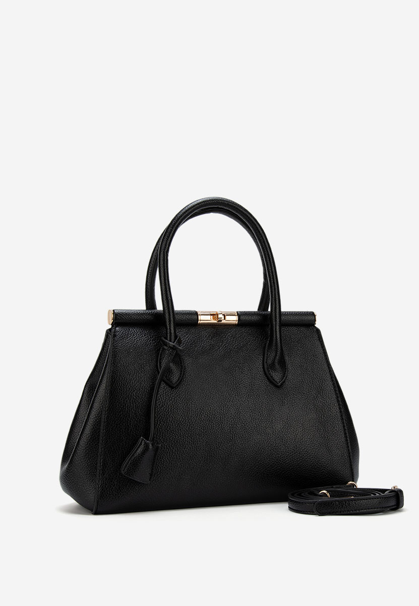 Дамски офис чанта Teolia черна