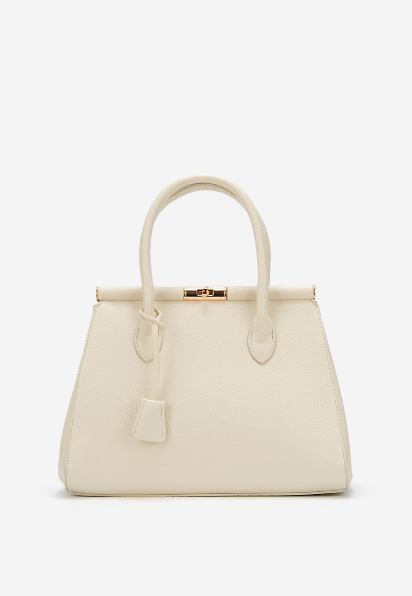 Дамски офис чанта Teolia бежова