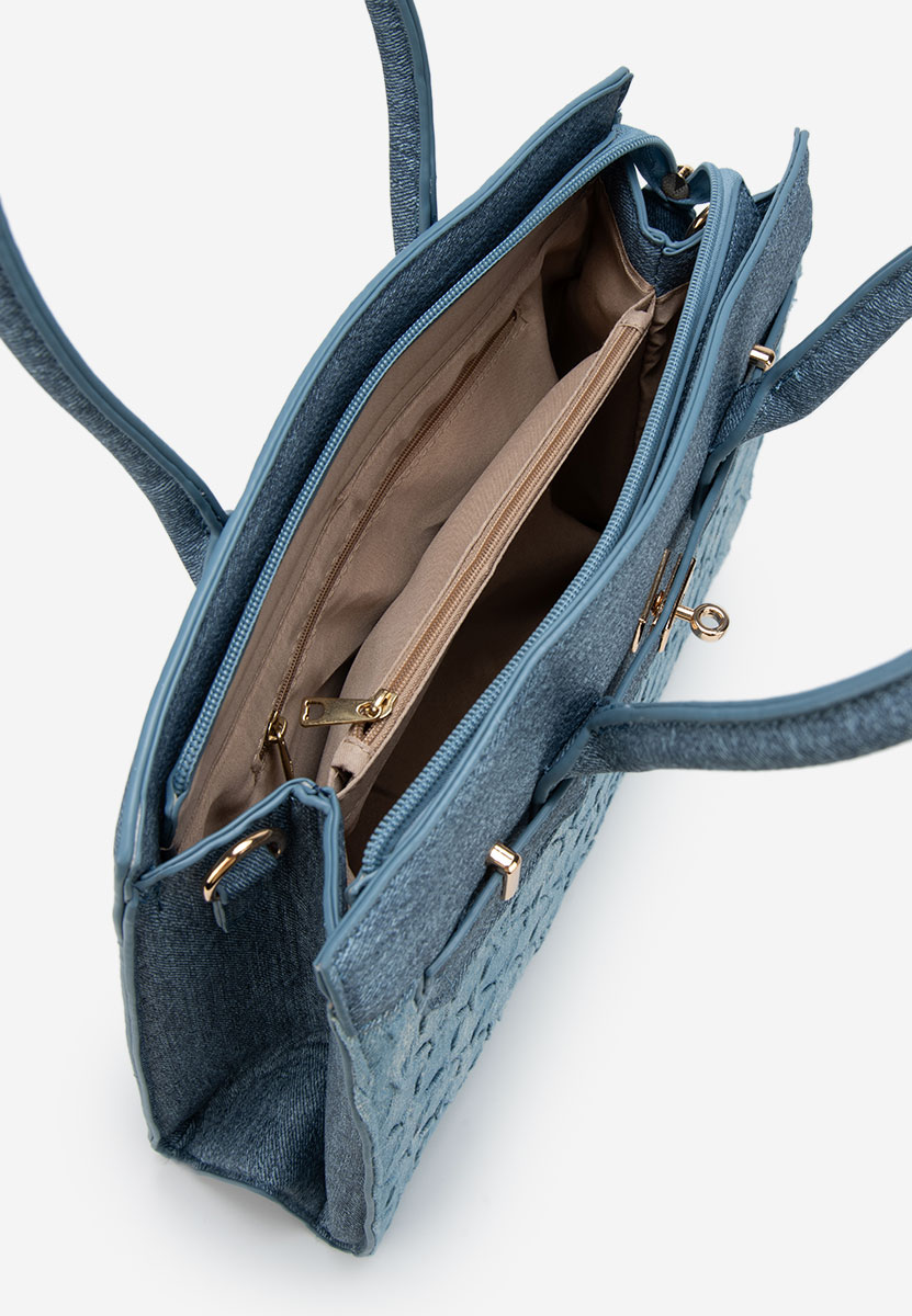 Ръчна чанта Neoliana деним